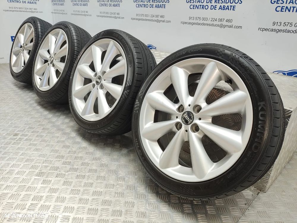 Conjunto jantes 17 R121 Mini Cooper S One D R56 7J ET48 4x100 - 11