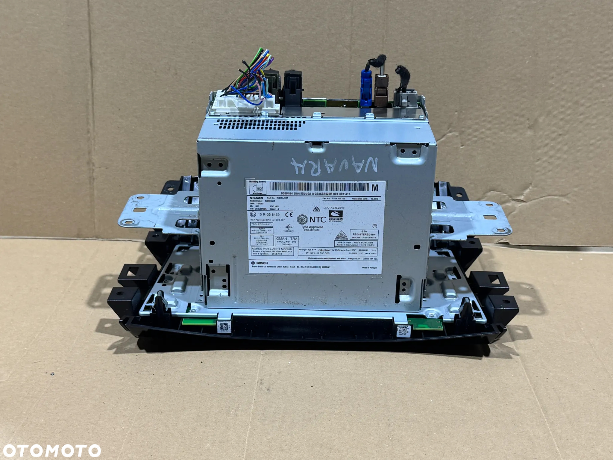RADIO NAWIGACJA NISSAN NAVARA D23 259155JU0A 275004JA1A - 2