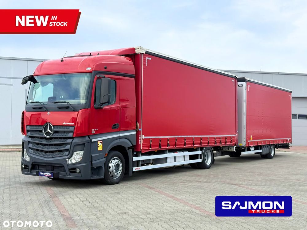 Mercedes-Benz ACTROS 1840 / ZESTAW TANDEM 120 M3 / 7,75 M + 7,75 M / SALON PL - 1