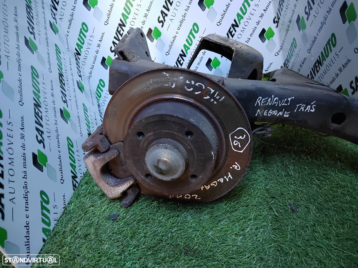 Eixo Traseiro Discos Renault Megane I (Ba0/1_) - 1