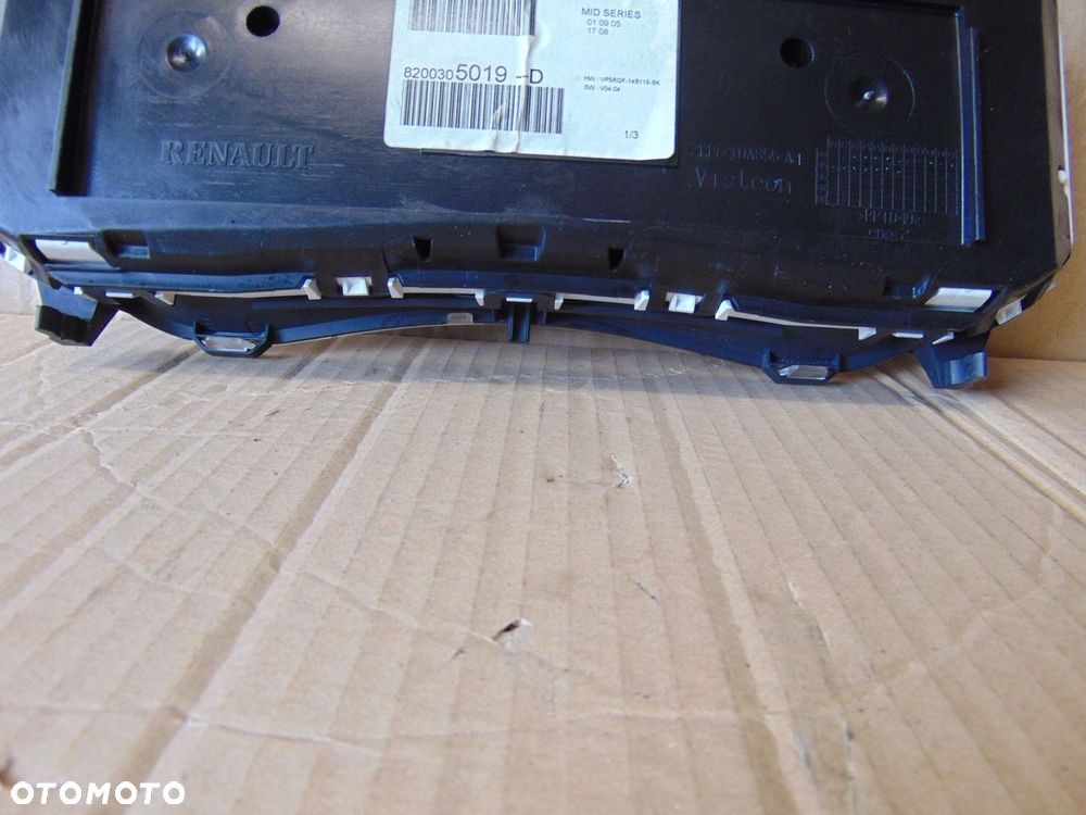 ZESTAW STARTOWY DO ODPALENIA IMMO IMO RENAULT CLIO 3 III 1.2 16V 75KM - 7