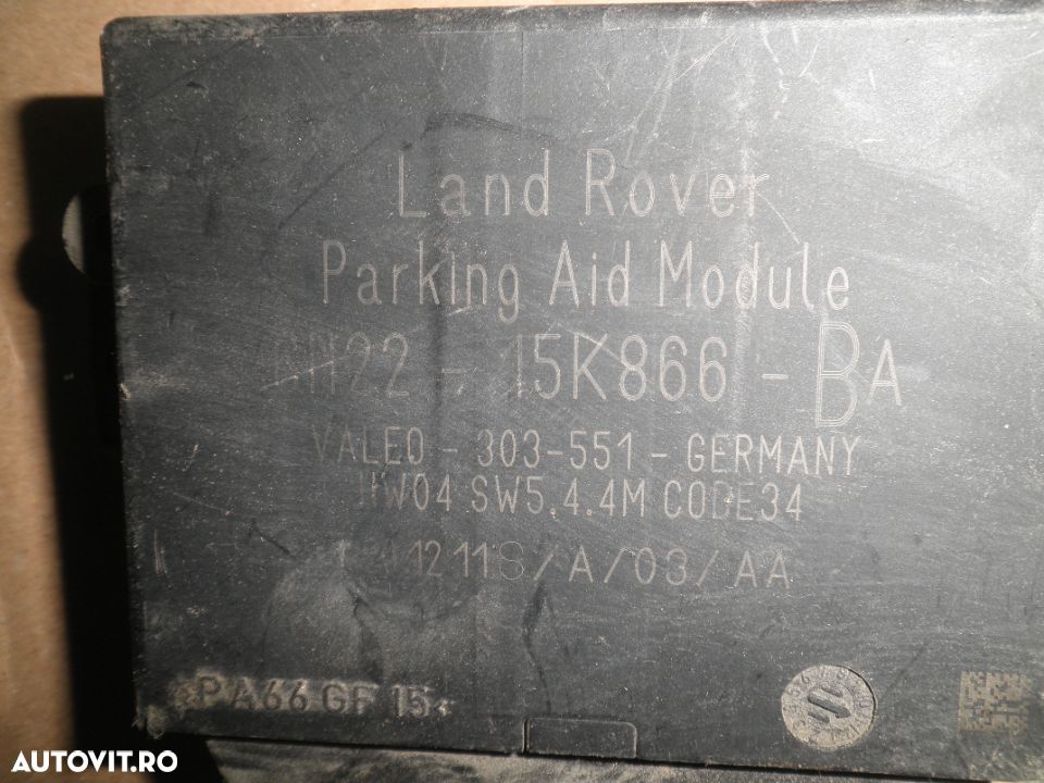 Calculator / Modul Senzori Parcare Land Rover Discovery 4  GH22-15K866-BA - 3