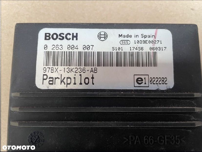 97BX-13K236 moduł sterownik pdc ford fiesta mk6 lift - 2