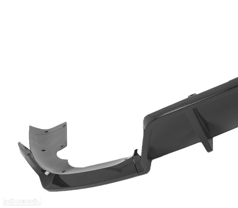 KIT CARROÇARIA BMW X6 G06 19- LOOK BLACK KNIGHT PRETO BRILHANTE - 4