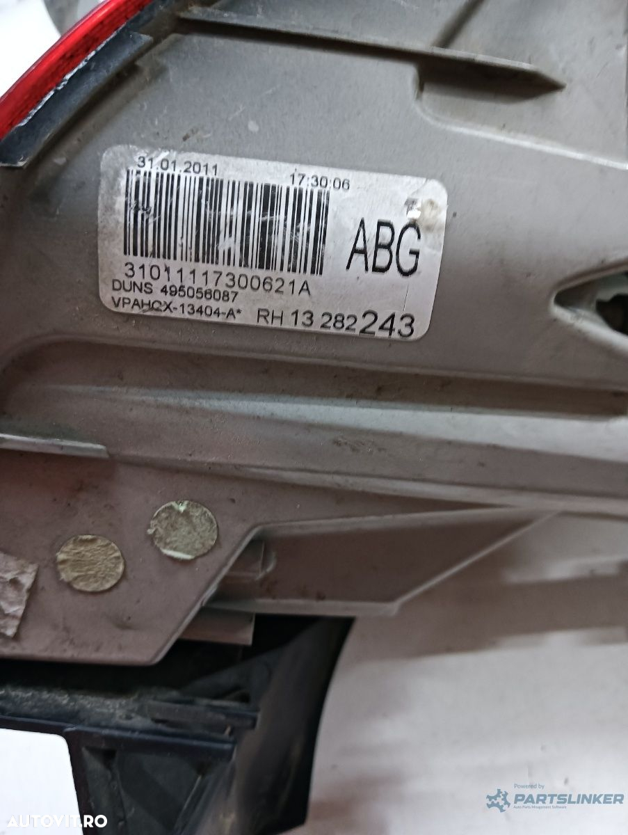 Lampa spate / Stop dreapta spate OPEL ASTRA J P10 2009 - 2015 13282243 - 3