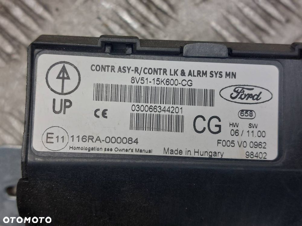 ZESTAW STARTOWY FORD FIESTA MK6 MK7 1.25 16V 08-17 8V21-12A650-RF - 4