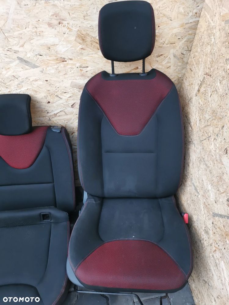 Renault Clio IV 4 Fotele tylna kanapa fotel przekładka z vana pasy boczki - 3