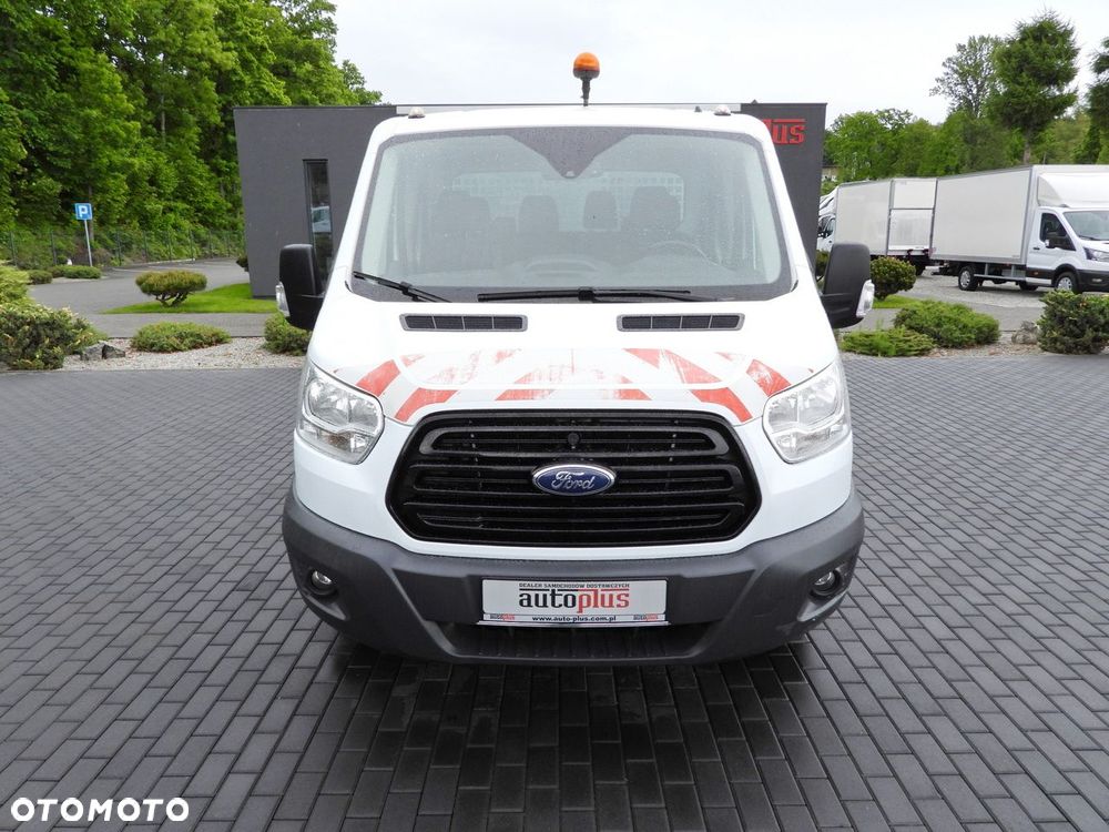 Ford TRANSIT WYWROTKA PODWÓJNA KABINA DOKA 6 MIEJSC TEMPOMAT KLIMATYZACJA BLIŹNIACZE KOŁA  170KM - 6