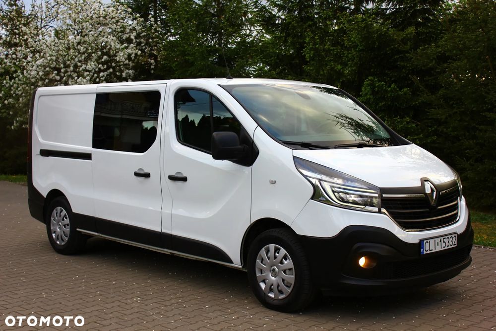 Renault TRAFIC 2.0 DCI 140KM 6 OSÓB BRYGADÓWKA LONG L2H1 FV23% - 21