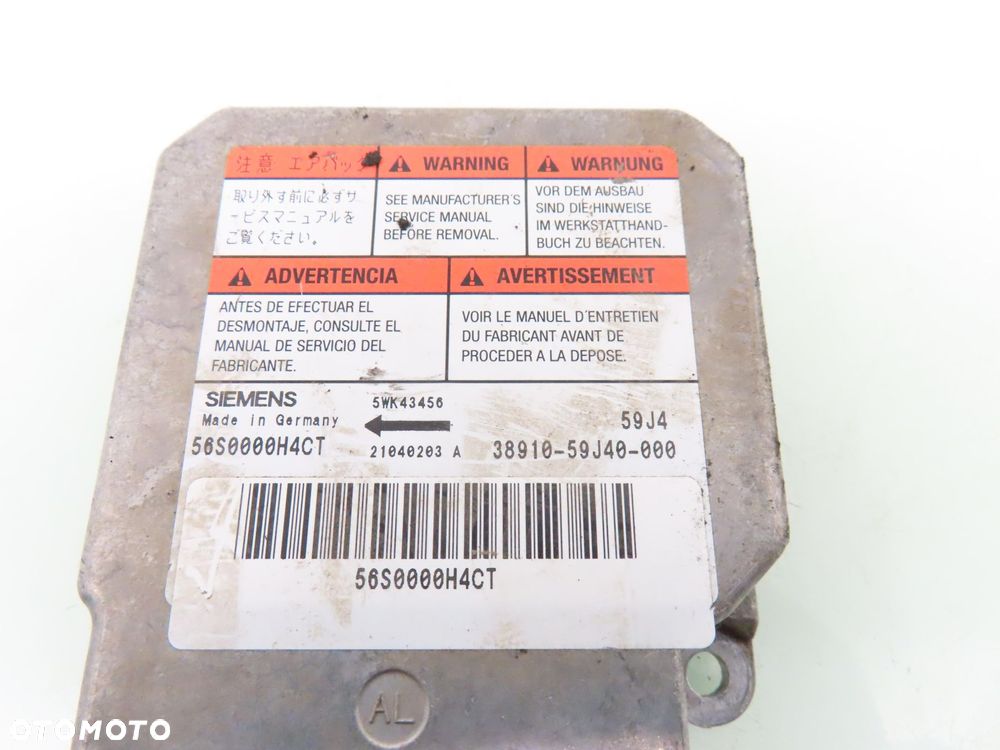 MODUŁ AIRBAG SUZUKI LIANA 3891059J40 - 4