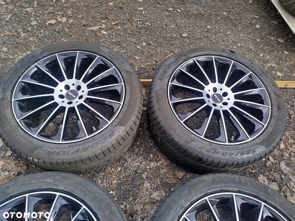 Felgi Aluminiwe G.M.P premium Mercedes BMW przód 10Jx22 tył 11x22 5x112 - 4