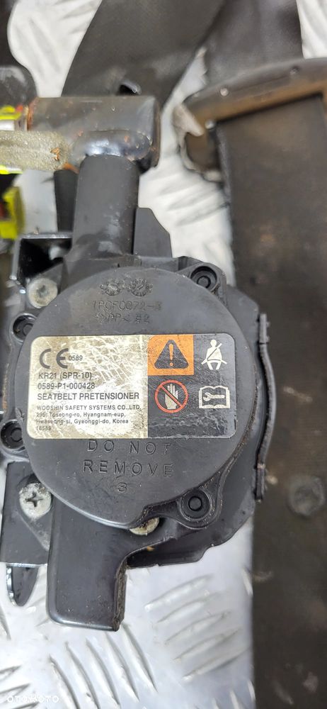 Ssangyong Musso Pasy Bezpieczeństwa Lewy Prawy Przód - 4