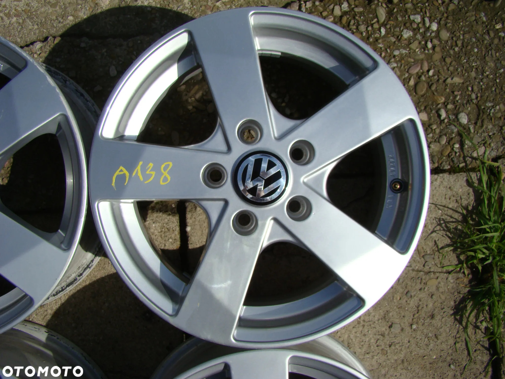 a138 5x112 VW Golf VII VI V Plus Sportsvan Touran Sharan Jetta Caddy Passat B5 6jx15 - 4