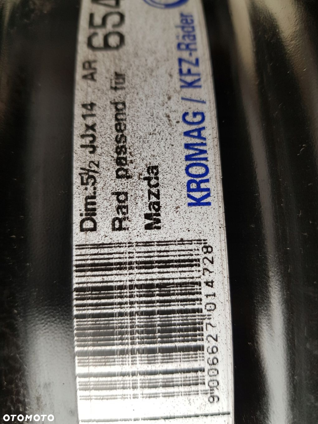 FELGI STALOWE 14 MAZDA 2 323F ET45 4X100 6J - 10