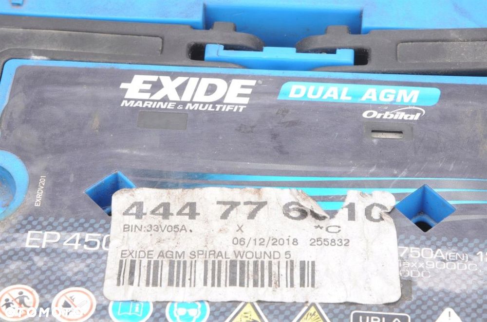 SEBRING III AKUMULATOR 444776010 Exide EP450 50AH - 3