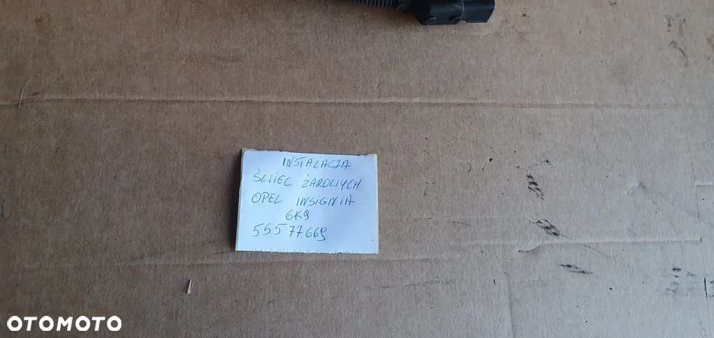 Instalacja wiązka świec żarowych Opel Insignia A 2.0 CDTI 55577669 - 5
