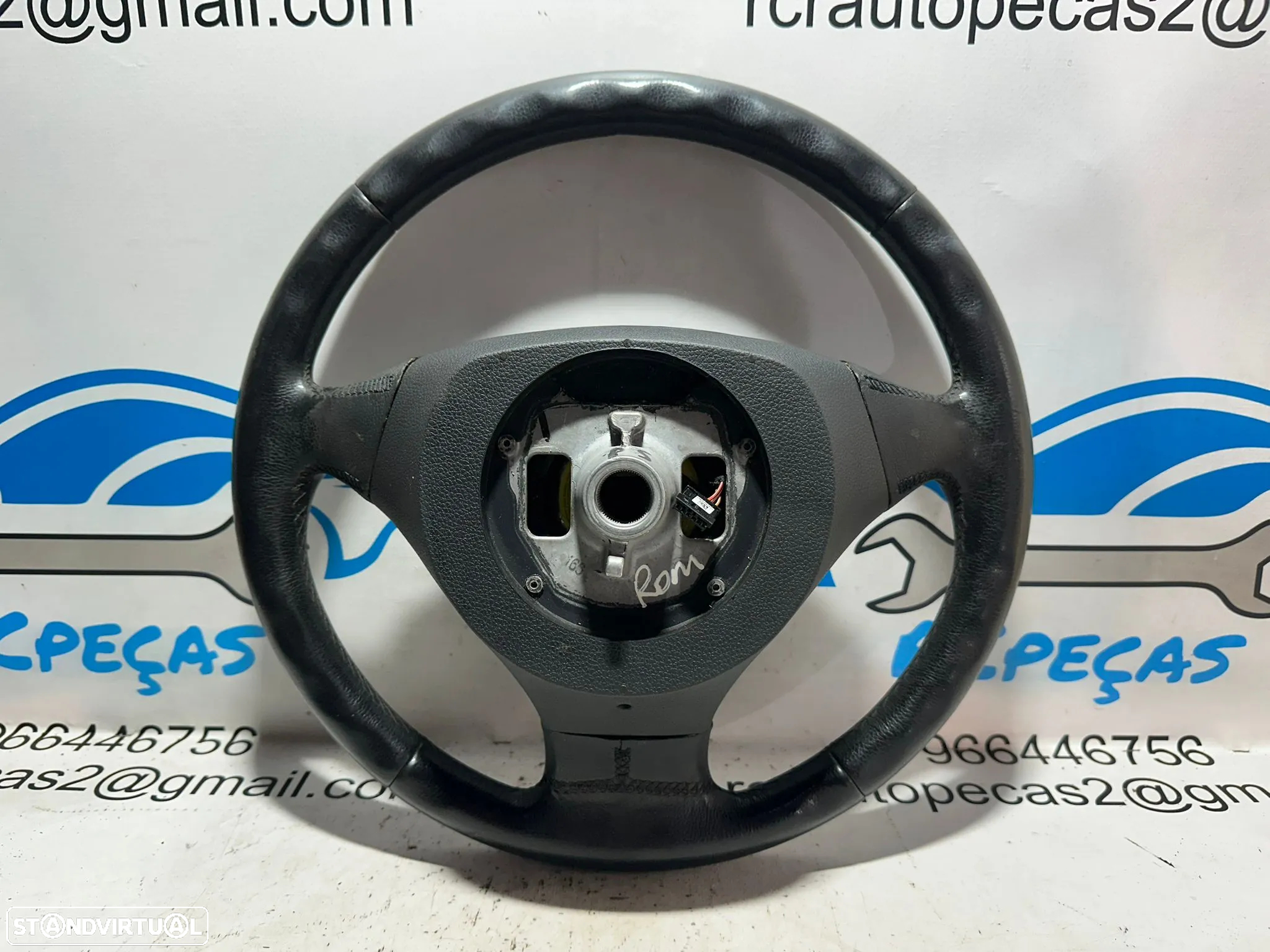 Volante Original Multifunções Comandos Airbag BMW Serie 5 E60 Sedan E61 Touring 6078894 - 5