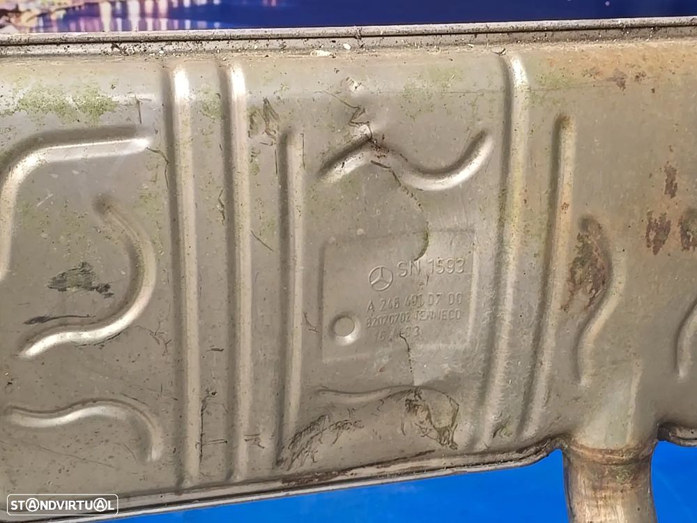 Panela de escape Mercedes CLA / GLA W117 W246 2014– A2464910700 - 3