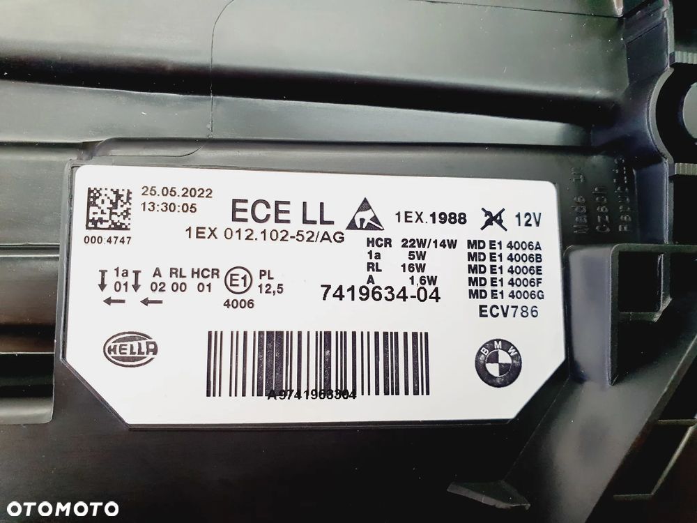 LAMPA BMW F30 F31 LIFT LCI LED LEWY PRAWY - 9