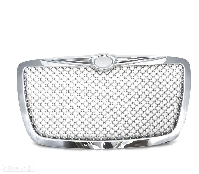 GRELHA CHRYSLER 300C 04-11 LOOK BENTLEY CROMADO - 2