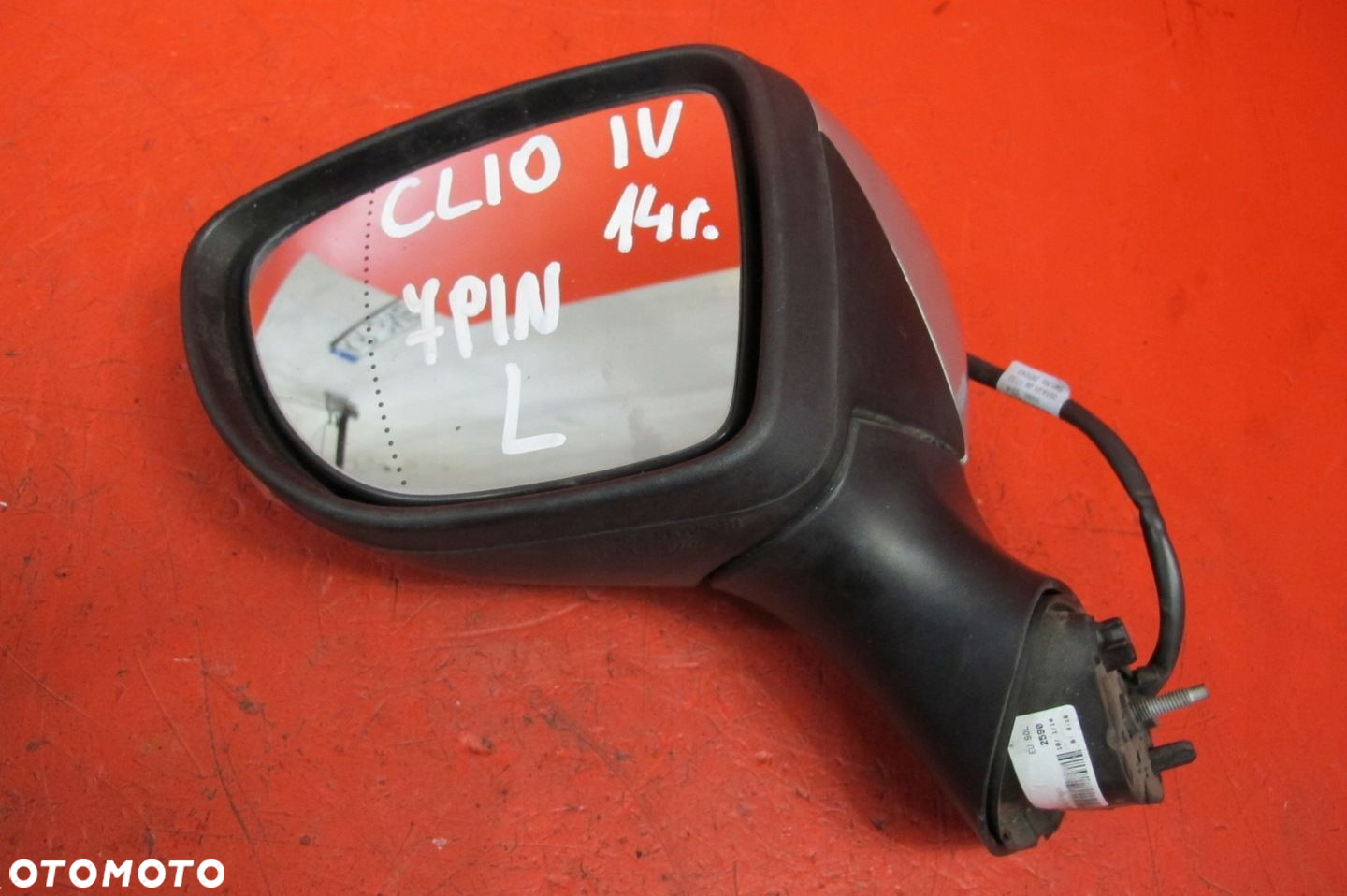 RENAULT CLIO IV 4 LUSTERKO ELEKTRYCZNE LEWE 7 PIN EUROPA TED69 - 4