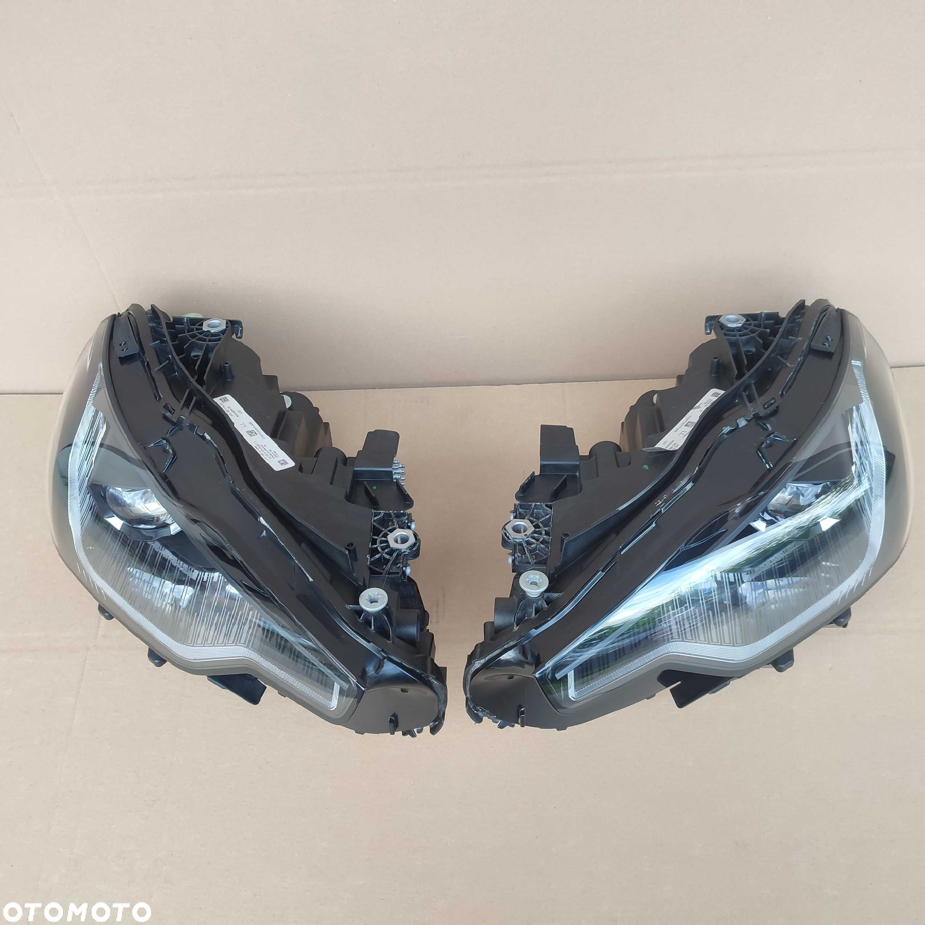 BMW 2 G42 M2 G87 COUPE lampy lampa lewa prawa led shadow line idealne - 2
