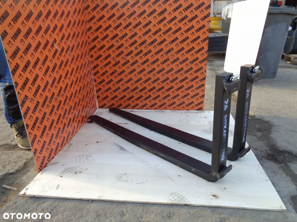 Widły 2A 2T 80x40x1200 Widła 2000kg Wózek widłowy Koparka koparko ładowarka - 4