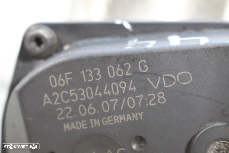 Borboleta De Admissão Audi A3 (8P1)  06F133062g / A2c53044094 / 06F 13 - 6
