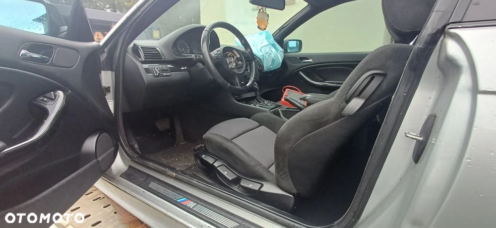 BMW e46 COUPE MPAKIET ZDERZAK tył TITANSILBER - 5