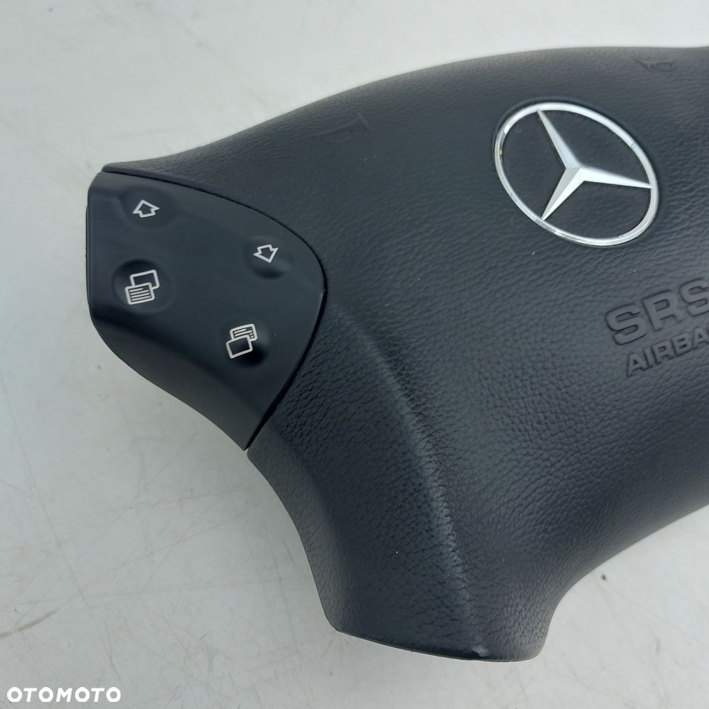 PODUSZKA POWIETRZNA W KIEROWNICE KIEROWCY AIRBAG MERCEDES C W203 ORYGINAL DEMONTAZ 2034601898 - 3