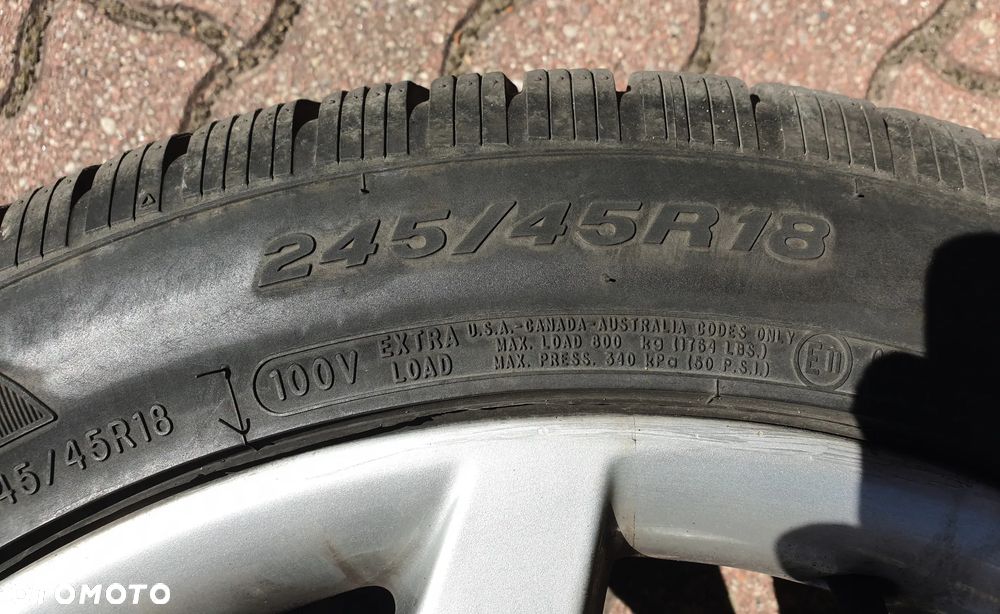 Felgi 18" z oponami COOPER 245/45/R18 do AUDI... - 7