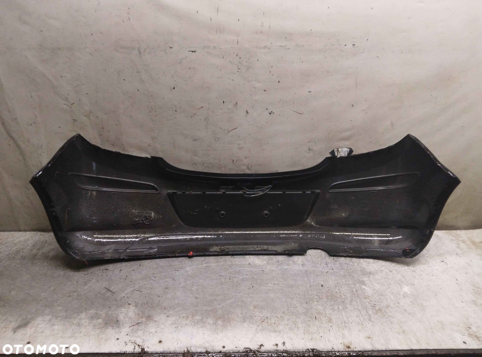 ^ ZDERZAK TYŁ TYLNY OPEL CORSA D Z20R CZARNY - 5