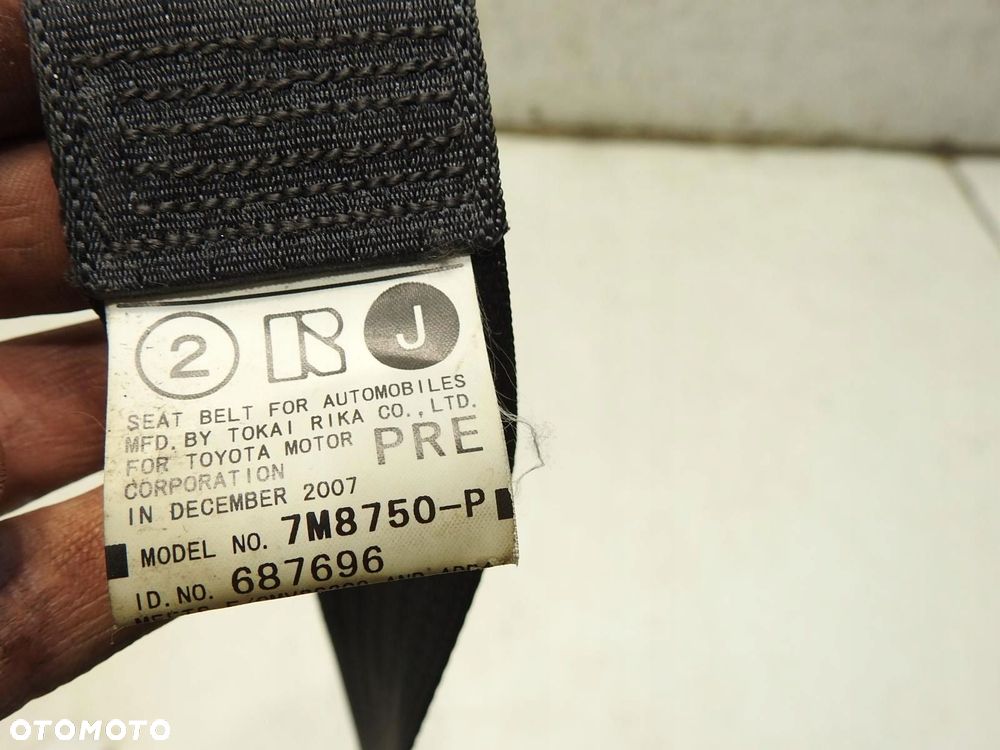 PAS BEZPIECZEŃSTWA LEWY PRZÓD LEXUS IS II 0435025 - 7