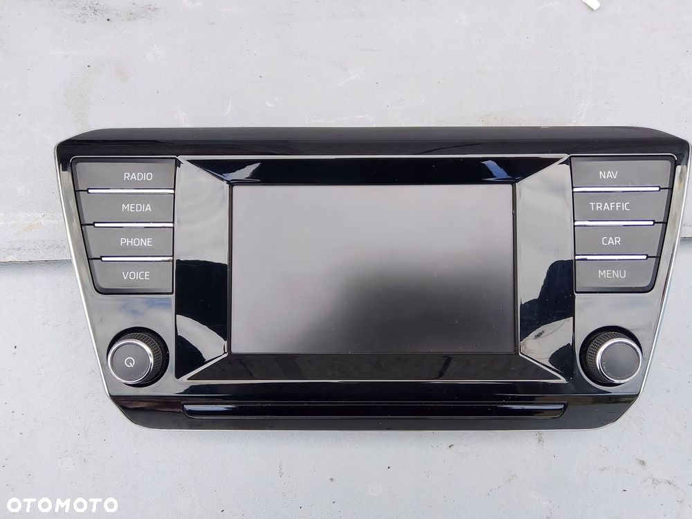 radio nawigacja skoda superb iii 3v0919605a - 2