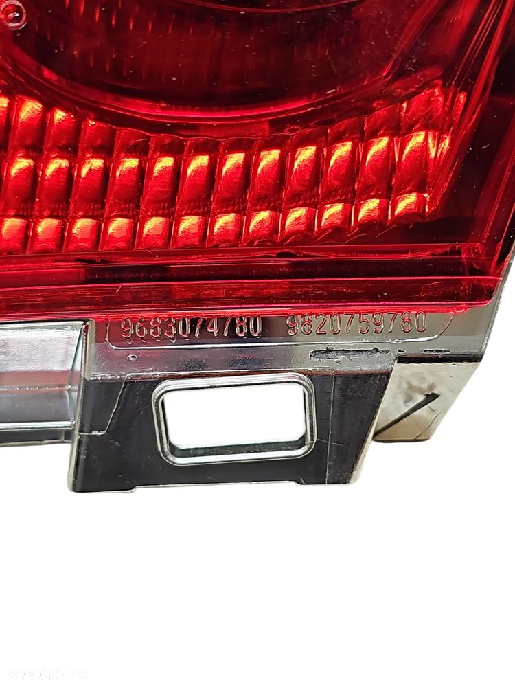 LAMPA TYŁ LEWA PEUGEOT 2008 308 CC 9683074780 - 3