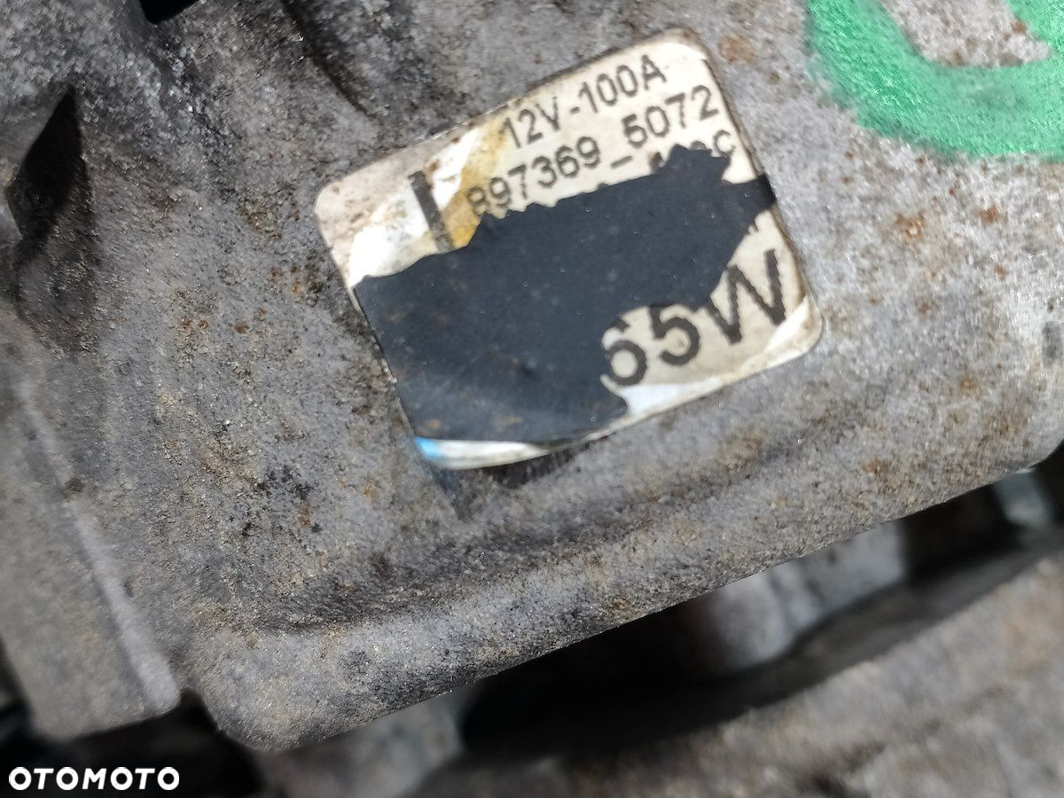 ALTERNATOR OPEL ASTRA H 897369_5072 1.7 CDTI - 3