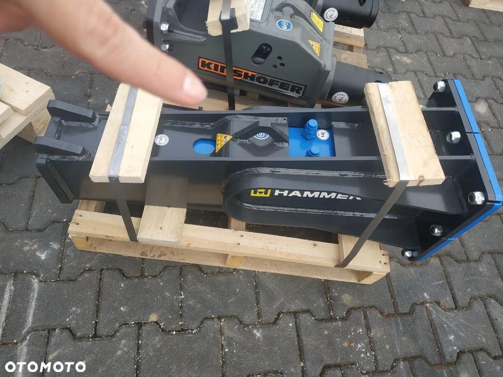 Młot wyburzeniowy hydrauliczny Hammer MS150 HAMMER waga 150 kg mini-koparka 2,5-4,5 ton - 4