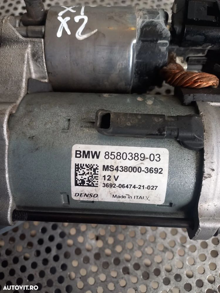Electromotor Bmw X1 X2 F39 F48 Seria 1 F40 Seria 2 F44 F45 F46 Cod  Km Putini Sub 5.000 Km Dupa 201 - 8