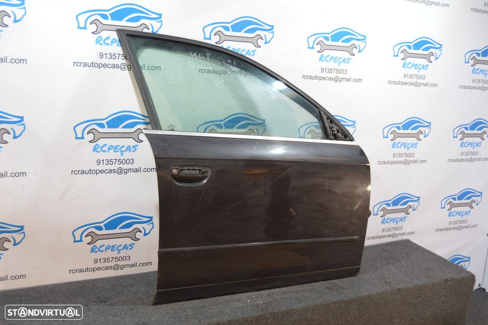 PORTA PORTAS FRENTE FRONTAL DIREITA AUDI A4 B7 SLINE 8E0831052J 8E0831052 FECHO ELEVADOR MOTOR PUXADOR VIDRO RETROVISOR RETROVISORES - 2