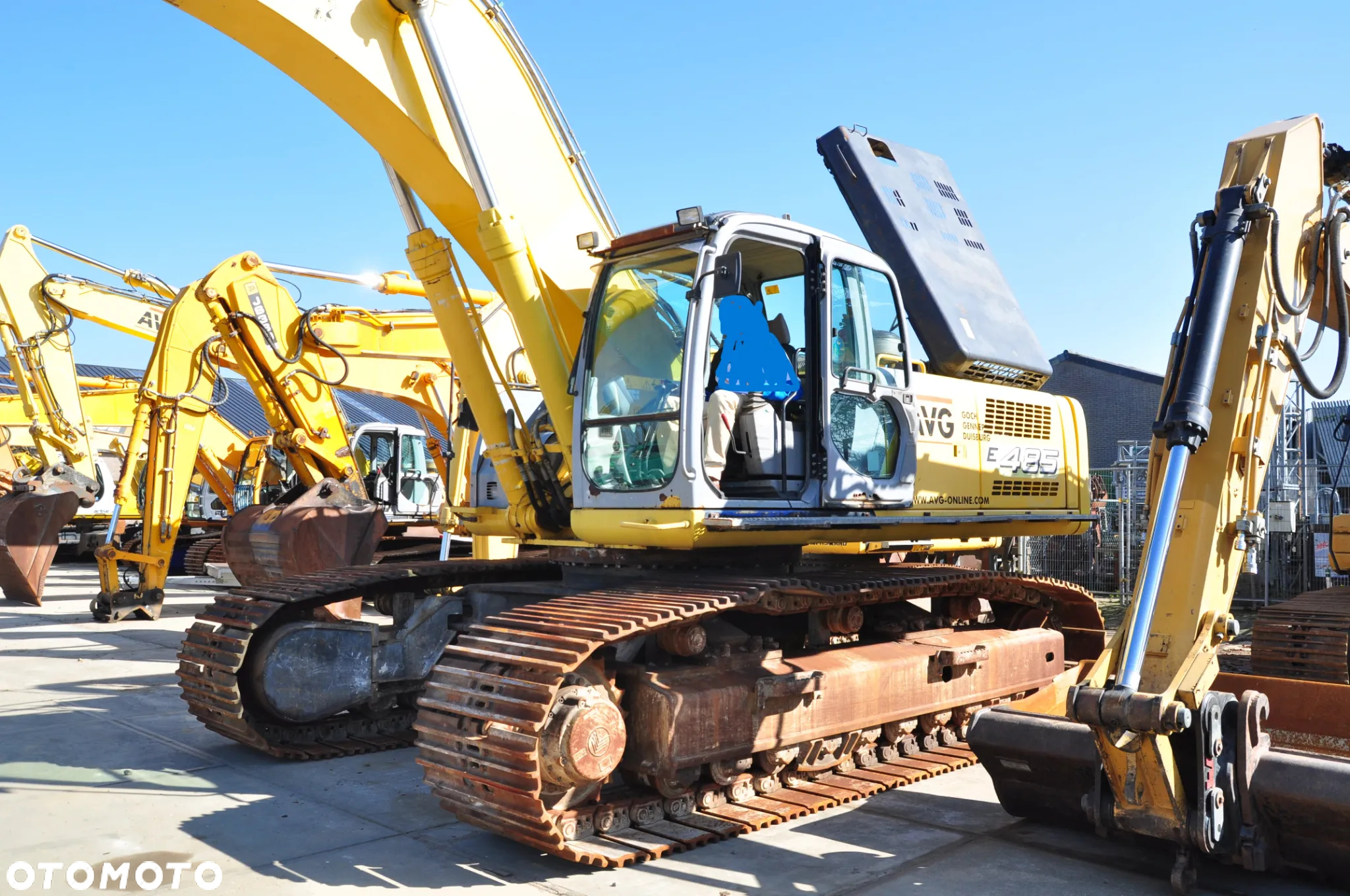 Wieniec łożysko obrotu koparki New Holland E485 - 2
