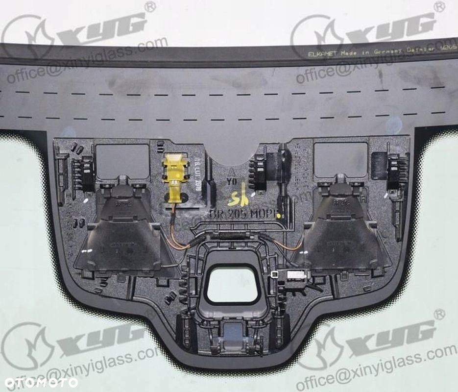 SZYBA CZOŁOWA MERCEDES C-KLASSE W205 2014- ANT+2XKAM+SENS - 2