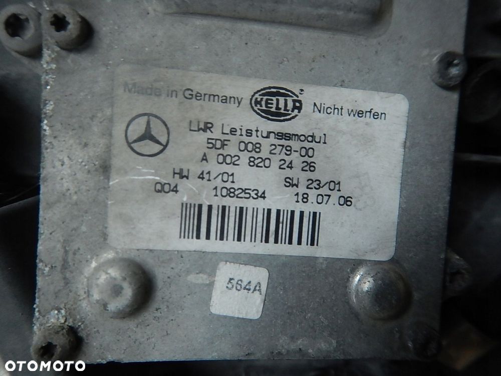LAMPA LEWA PRZOD MERCEDES E W211 XENON KPL EUROPA - 9