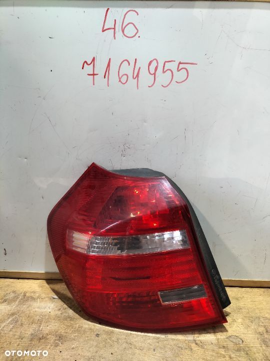 BMW 1 E87 LIFT 7164955 LAMPA TYLNA TYŁ LEWA - 1