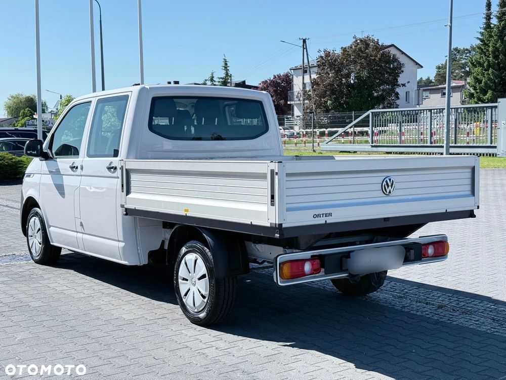 Volkswagen Transporter T6 Doka Brygadówka 6-miejsc Skrzynia Salon PL, Jeden Właściciel - 3