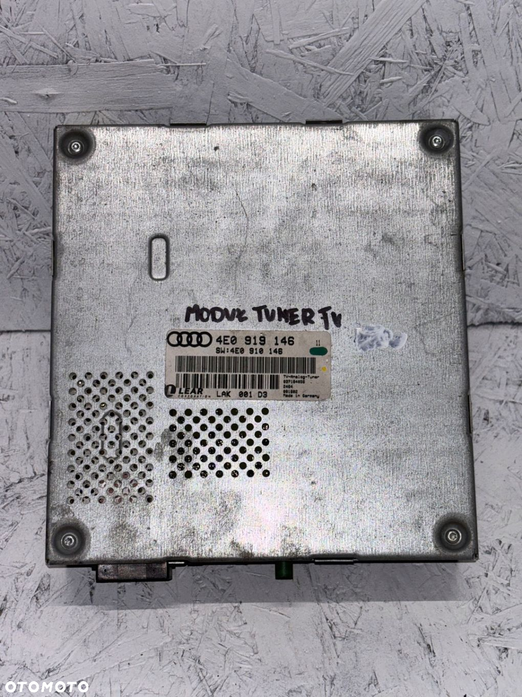 MODUŁ TUNER TV AUDI A8 D3 4E0919146 02- - 4