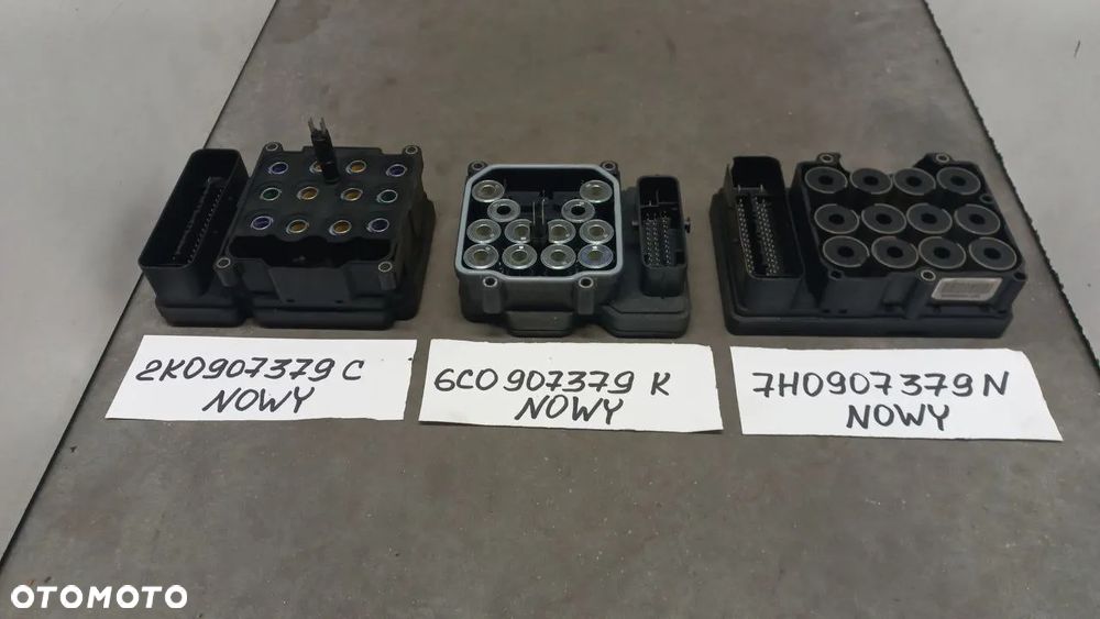STEROWNIKI POMPY ABS VW AUDI SEAT SKODA 7H0907379N /  uwaga!!! 1K0907379AD NOWY POTESTOWY (1200nx / 1476bx) - 4