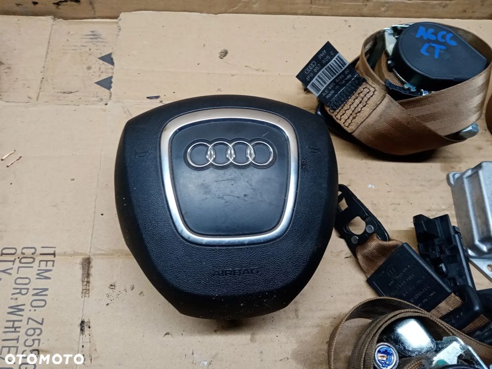 Poduszka konsoli kierowcy poduszki pasy sensor napinacze AIRBAG zestaw naprawczy Audi A6 C6 - 5