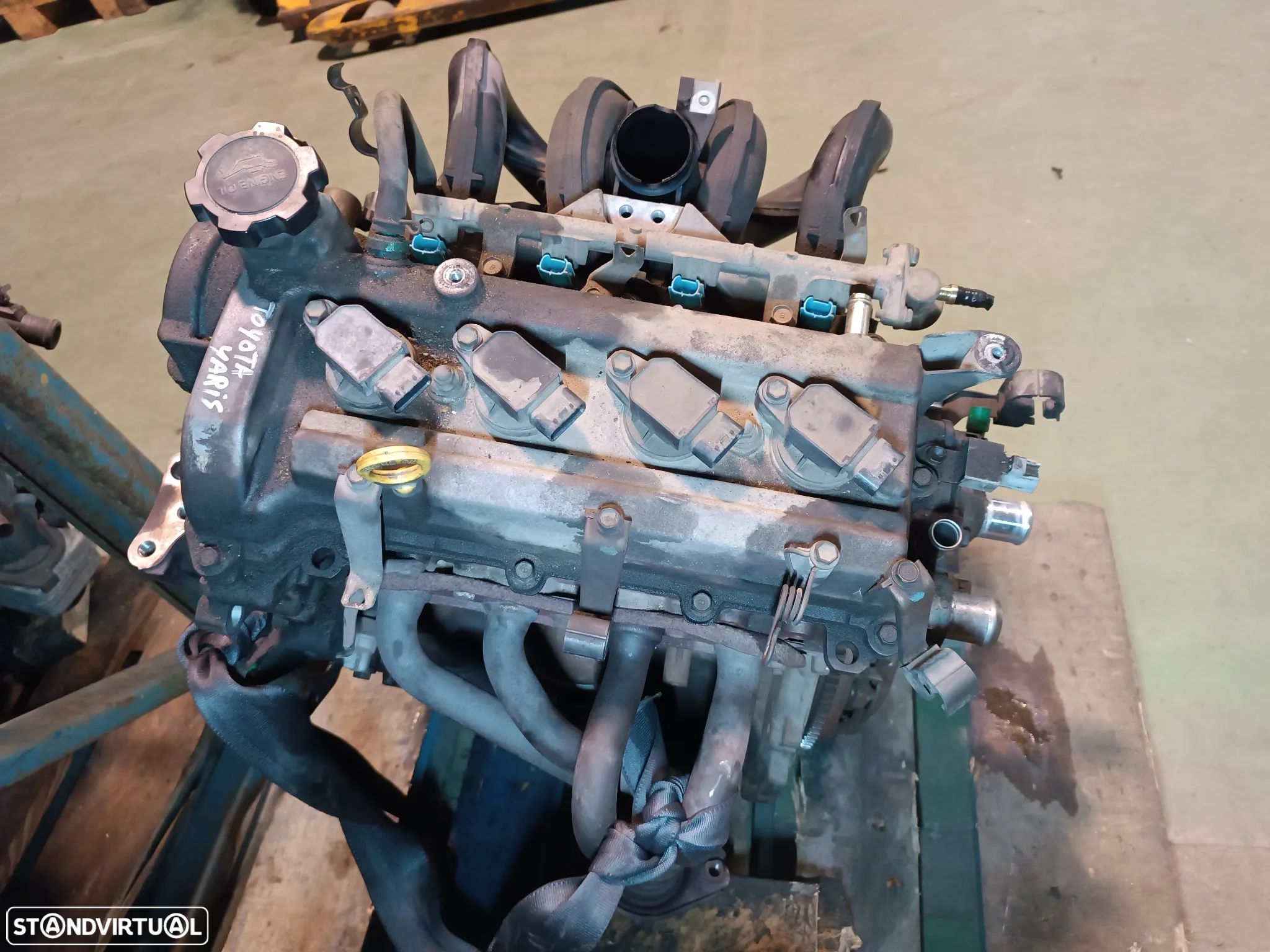 MOTOR TOYOTA YARIS 1.0VVTI 99-05 1SZ 1SZ-FE - 1