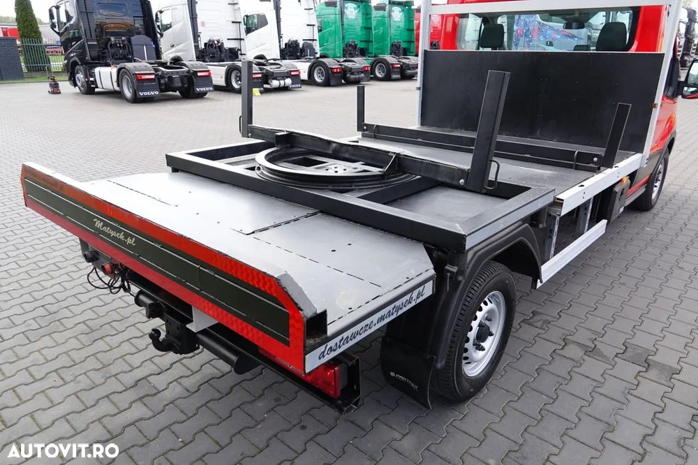 Ford TRANSIT 350 / PLATFORMĂ / MANUALĂ / 3 LOCURI / MASĂ NETĂ 3500 KG / - 17