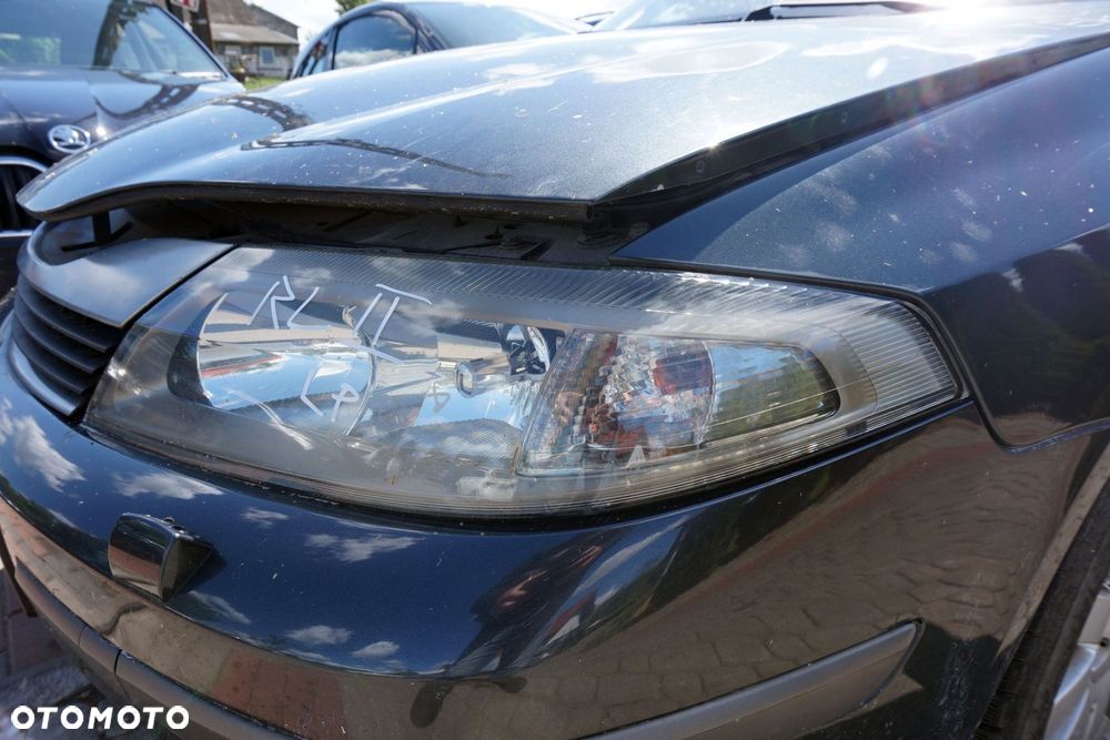 MASKA ZDERZAK BŁOTNIKI LAMPY LAGUNA II PH1 TEB66  RENAULT 2001-2005 SZARY PRZÓD KOMPLETNY - 13